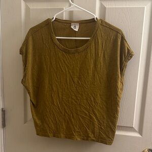 We The Free Olive Short Sleeve Tee - XS